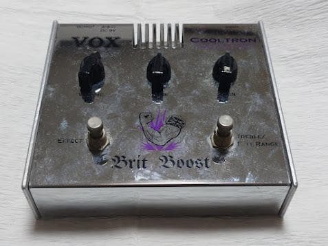 【完動品】VOX COOLTRON BRIT BOOST真空管トレブルブースター