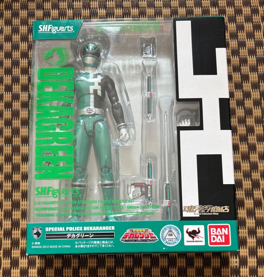S.H.Figuartsデカレンジャーブルー　グリーン　ピンク　イエロー