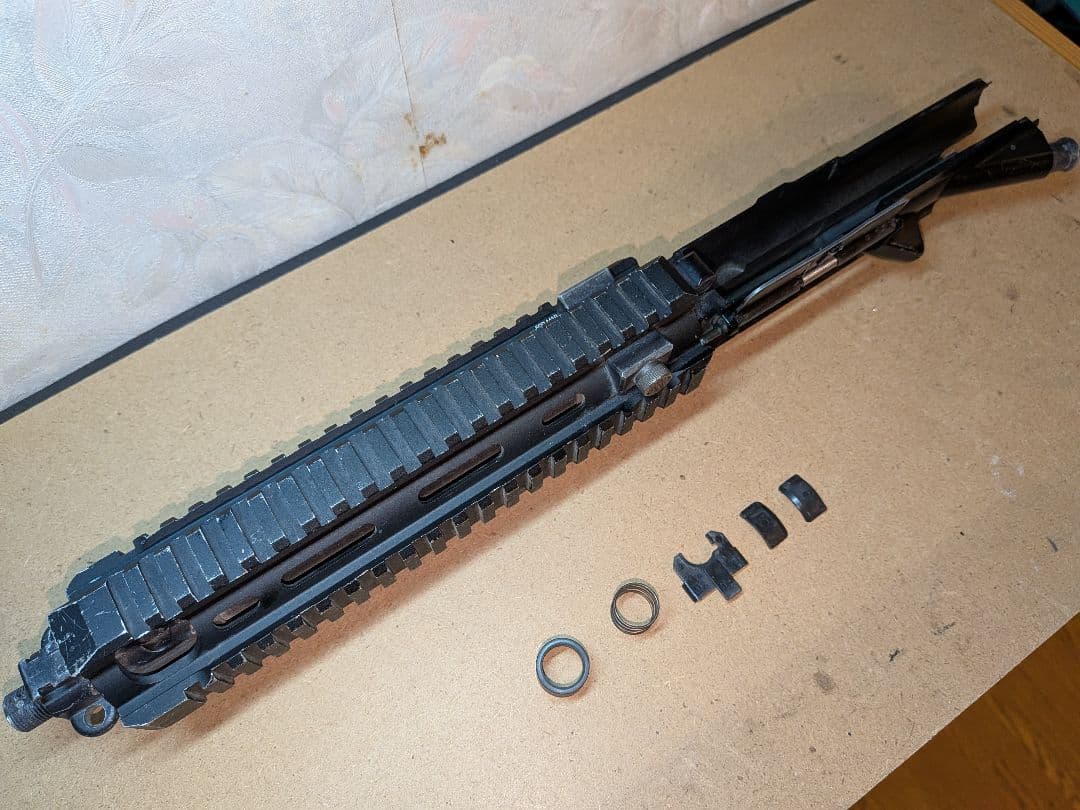 マルイ次世代HK416D純正RASハンドガード アッパーレシーバー セット中古品
