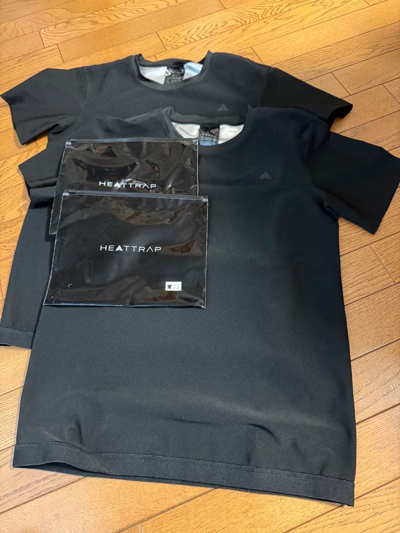 HEATTRAP ブラック Lサイズ 7枚(未使用5枚)セット