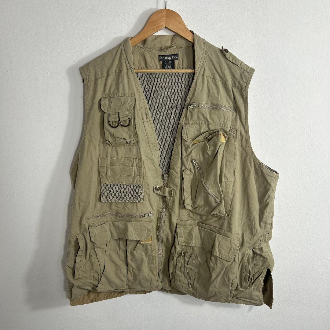 CampCo フィッシングベスト ベージュ