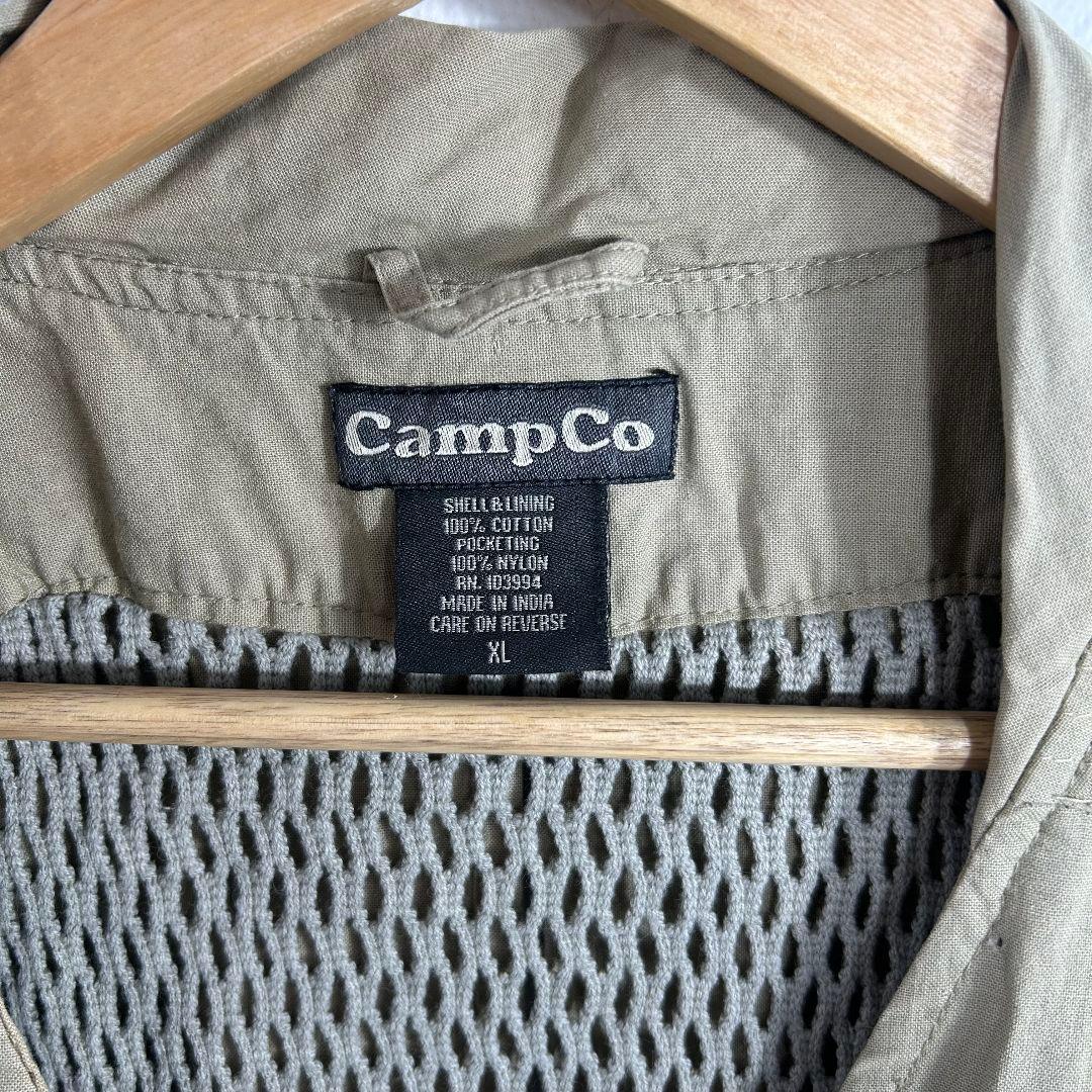 CampCo フィッシングベスト ベージュ