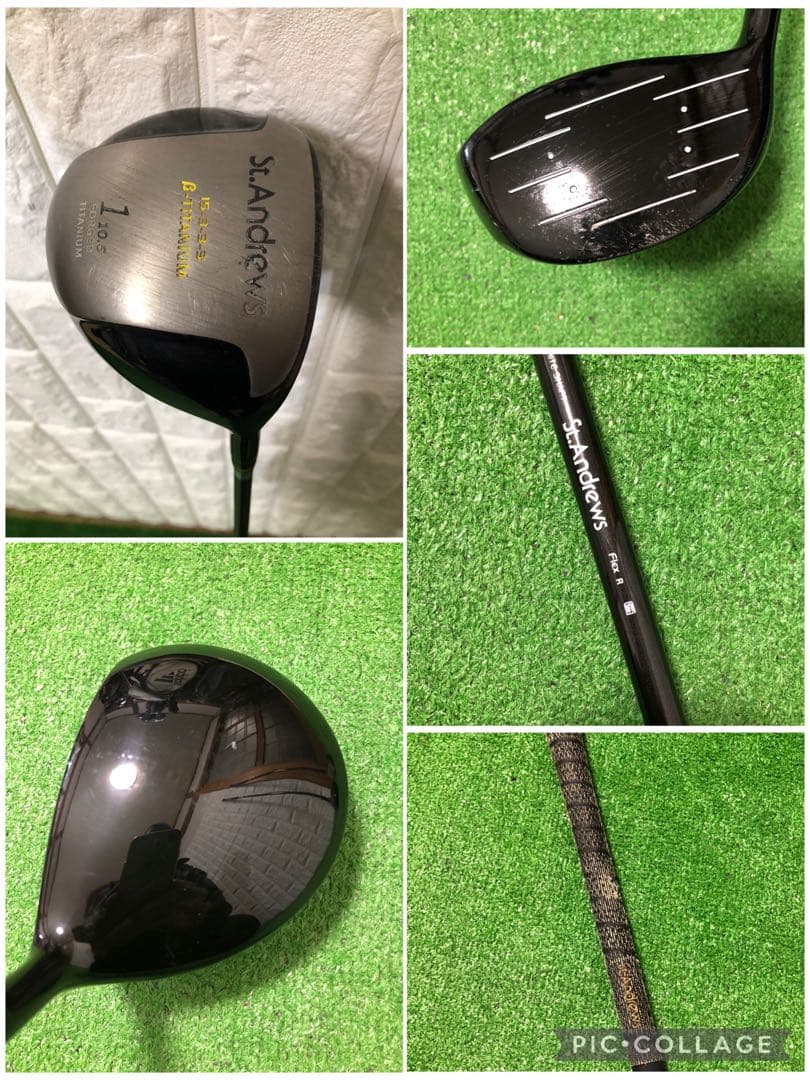 初心者おすすめ☆メンズゴルフクラブセット☆セントアンドリュース☆キャディバッグ付
