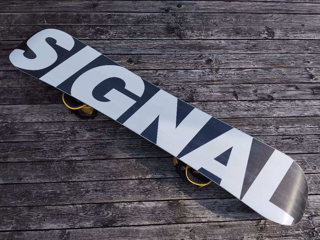 スノーボード3点セット SIGNAL DAYZE 148 ビン ブーツ 25.5
