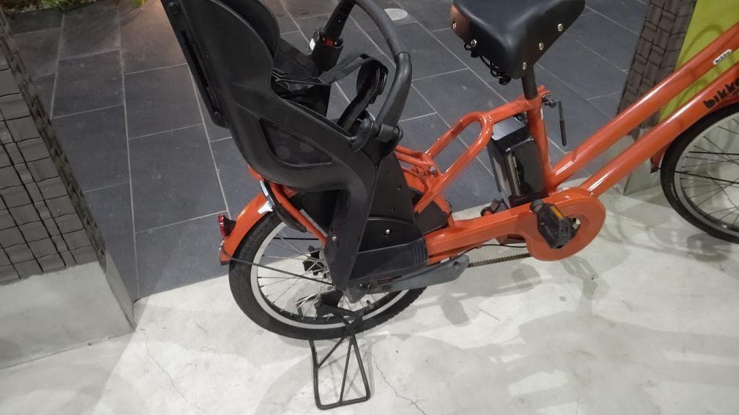 BIKKE　GRI　回生充電機能付き　電動自転車　子乗せ　ブリヂストン