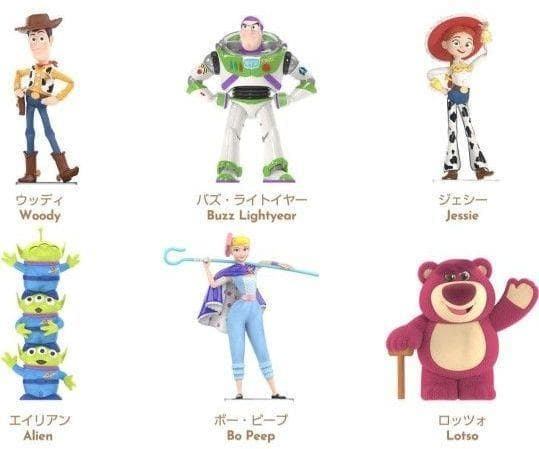 TOP TOY ディズニートイストーリー 30周年 シリーズ 6種セット