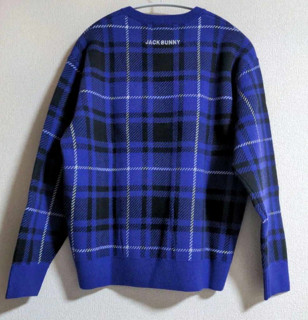 新品　ジャックバニー　ニット1 ドラえもん パープル　セーター