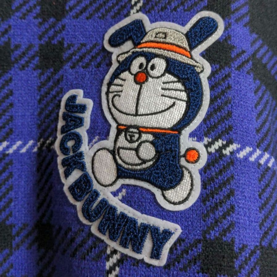 新品　ジャックバニー　ニット1 ドラえもん パープル　セーター
