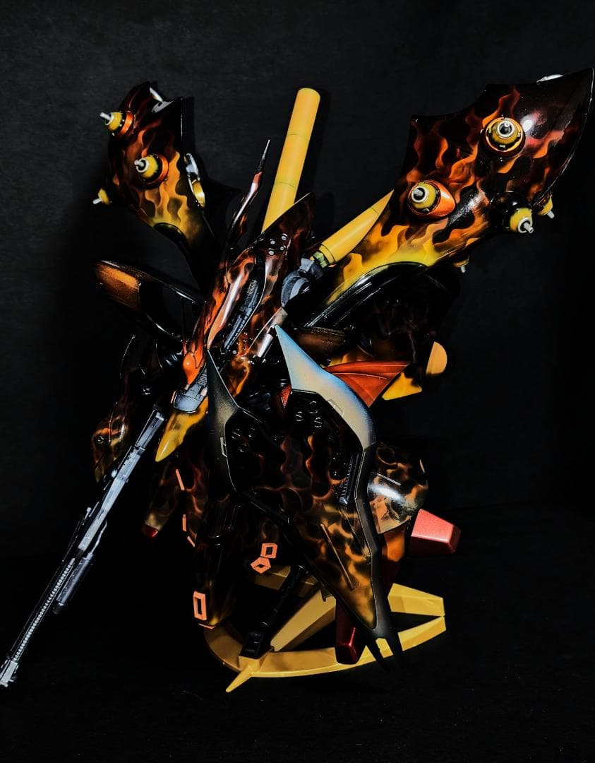 HG 1/144 シャア専用 ナイチンゲール 全塗装完成品 ガンダム ガンプラ