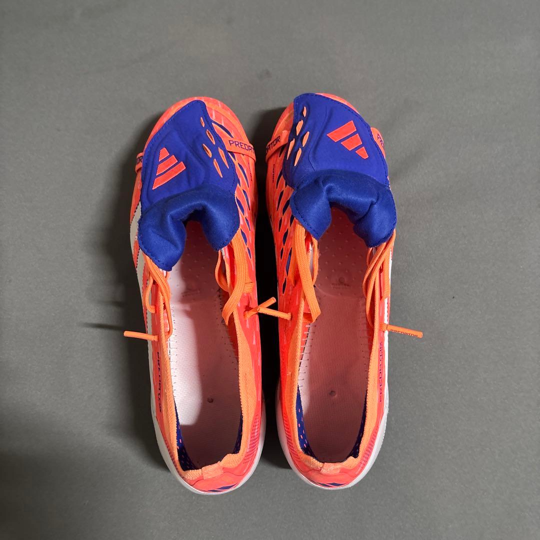 adidas Predator サッカーシューズ オレンジ/ブルー