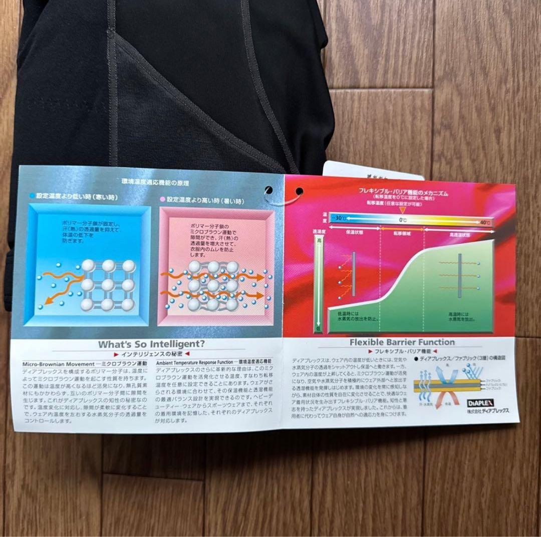 CW-X スタビライクスウインドブロック ロング レディース S 防風保温 新品