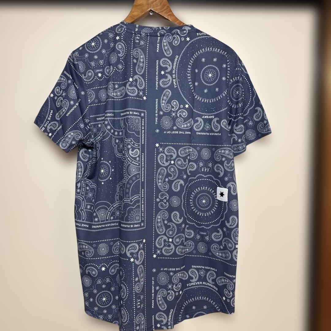 Say Sky　セイスカイ　ペイズリー　コンバット　Tシャツ　Lサイズ