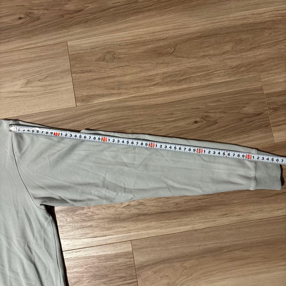 BEAMS GOLF 長袖ポロシャツ S グレー