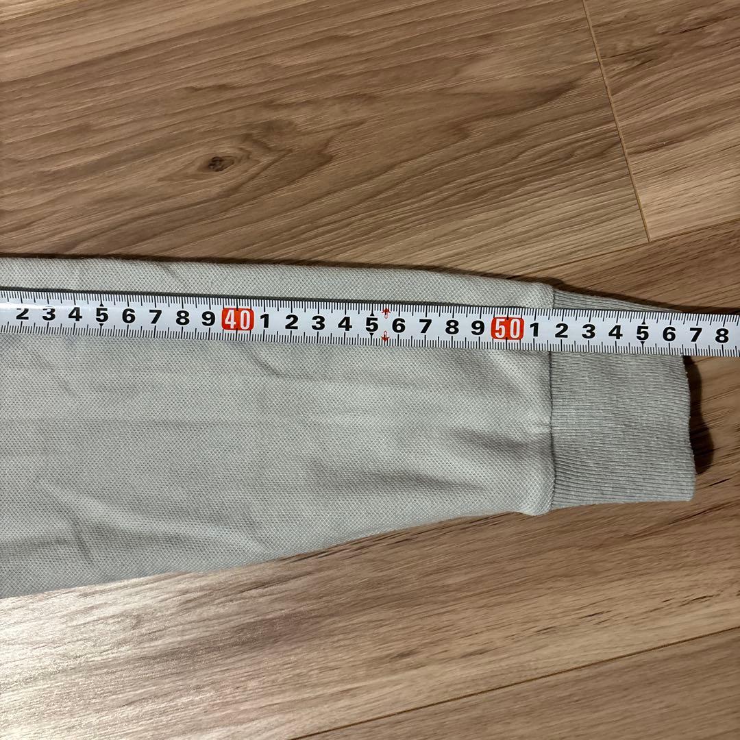 BEAMS GOLF 長袖ポロシャツ S グレー