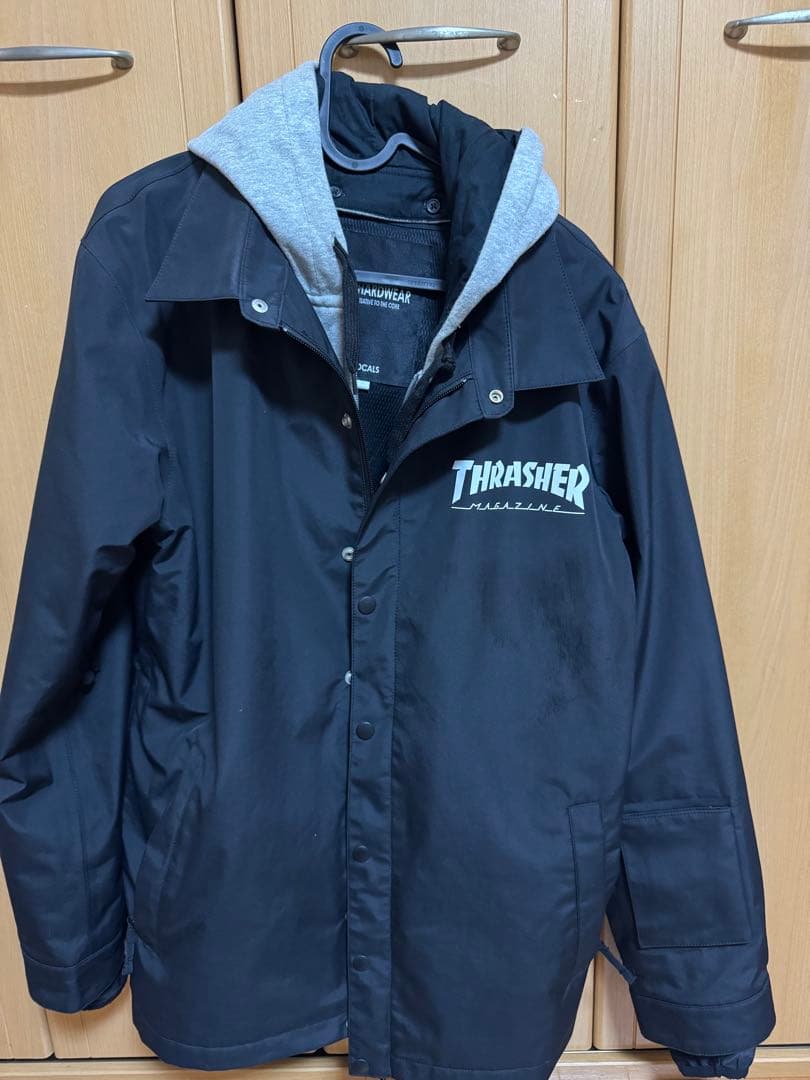THRASHER スノーボードウェア ブラック