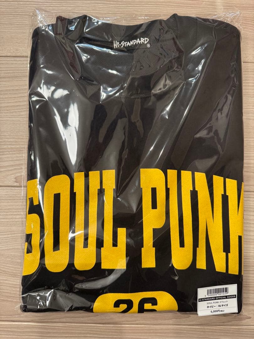 XL Hi-STANDARD SOUL PUNK スウェット ネイビー
