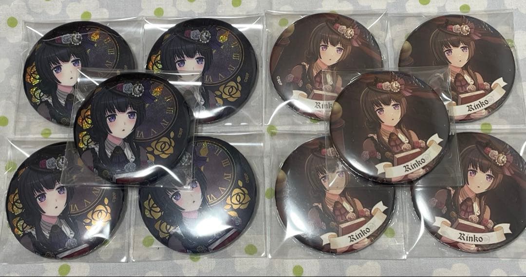 白金燐子 Roselia アジアツアー 缶バッジ