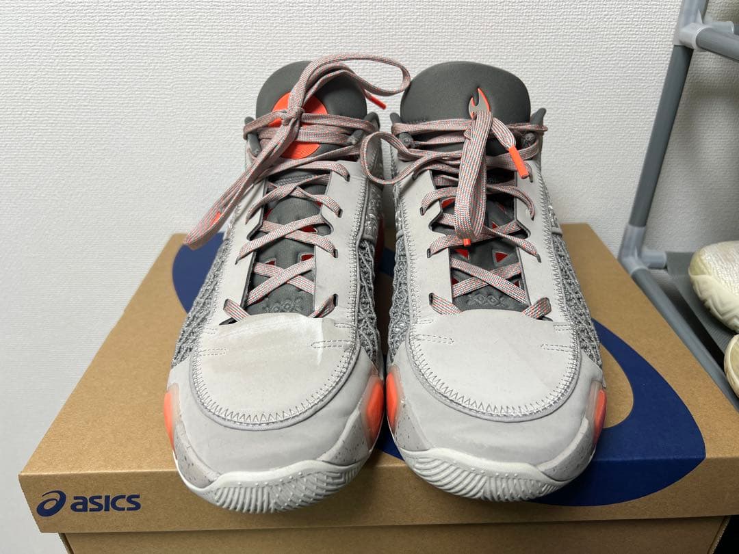NIKE Air Jordan 38 Low オレンジ/グレー 28cm