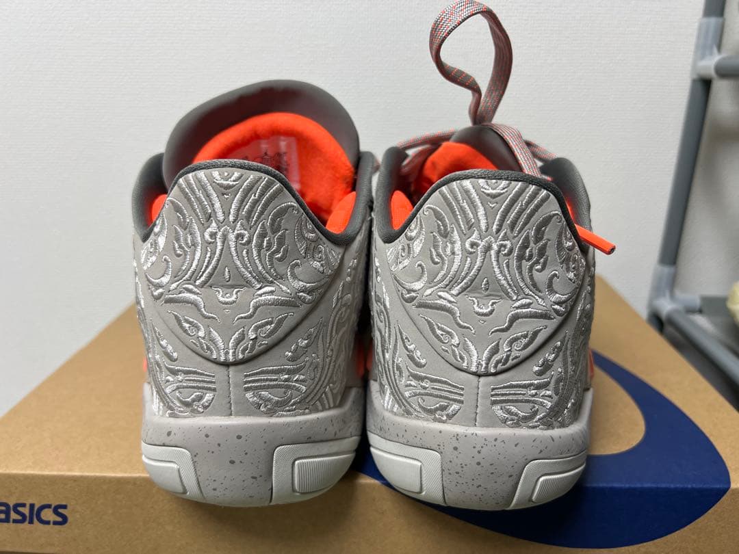 NIKE Air Jordan 38 Low オレンジ/グレー 28cm