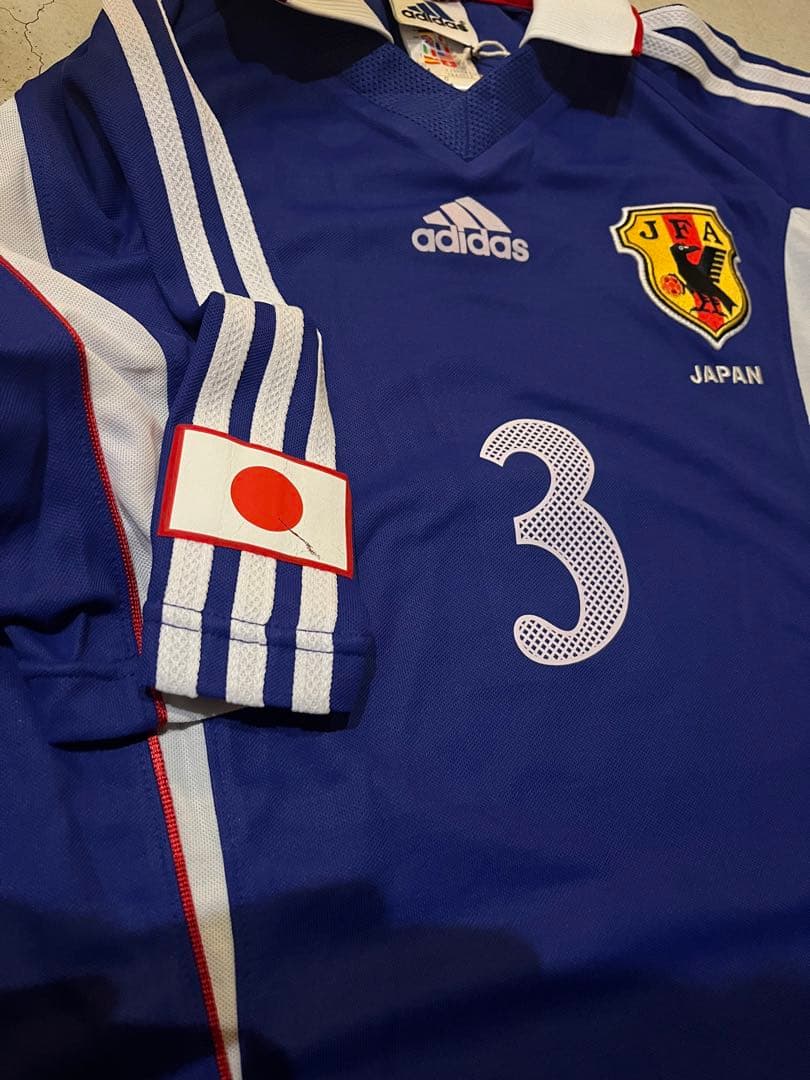 【激レア】松田直樹　ユニホーム　サッカー　日本代表　公式ユニホーム　XL