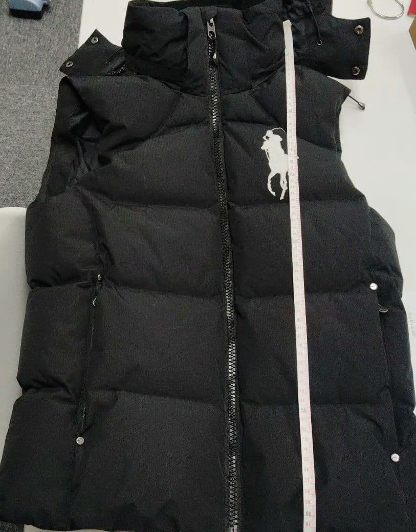 POLO RALPH LAUREN ビッグポニー ダウンベスト ブラック