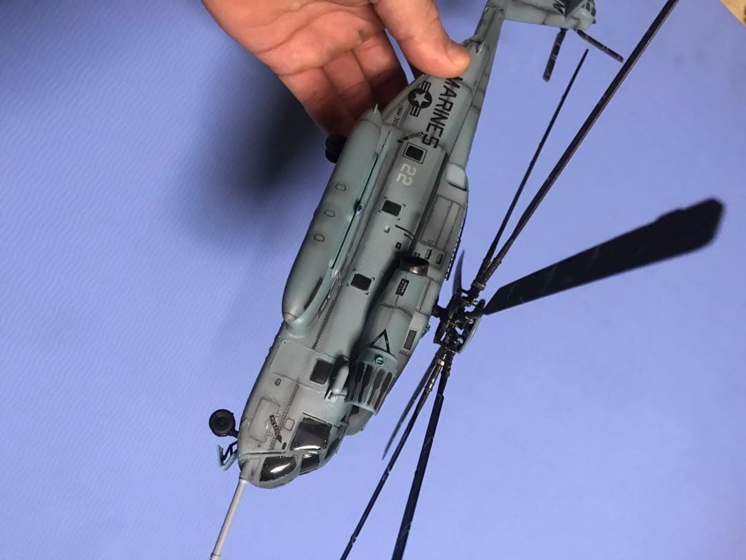 イタレリ 1:72 ch53 スーパースタリオン完成品