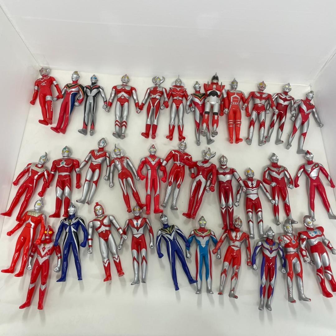 BANDAI ソフビ人形まとめ ウルトラマン 怪獣 仮面ライダー 特撮