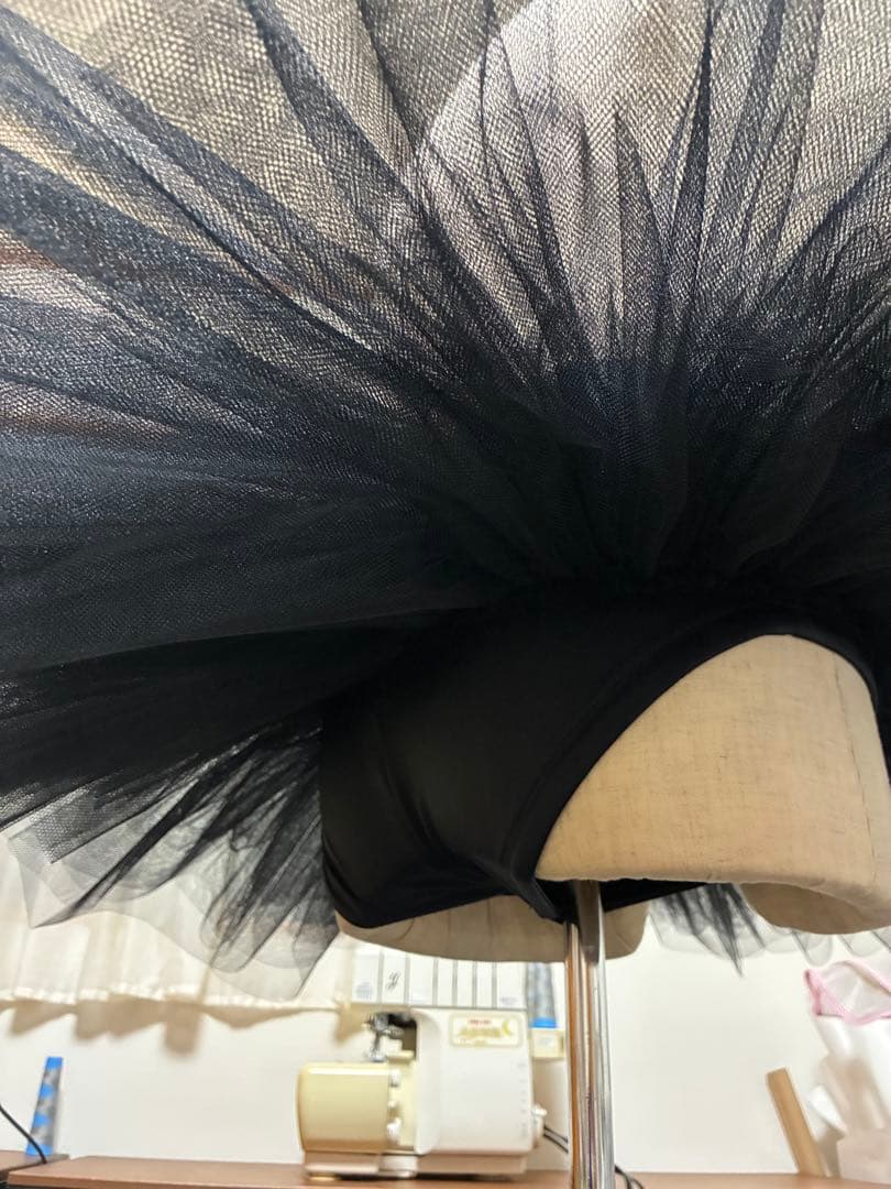 バレエ　チュチュ　チュチュボン　新品　黒　⑥