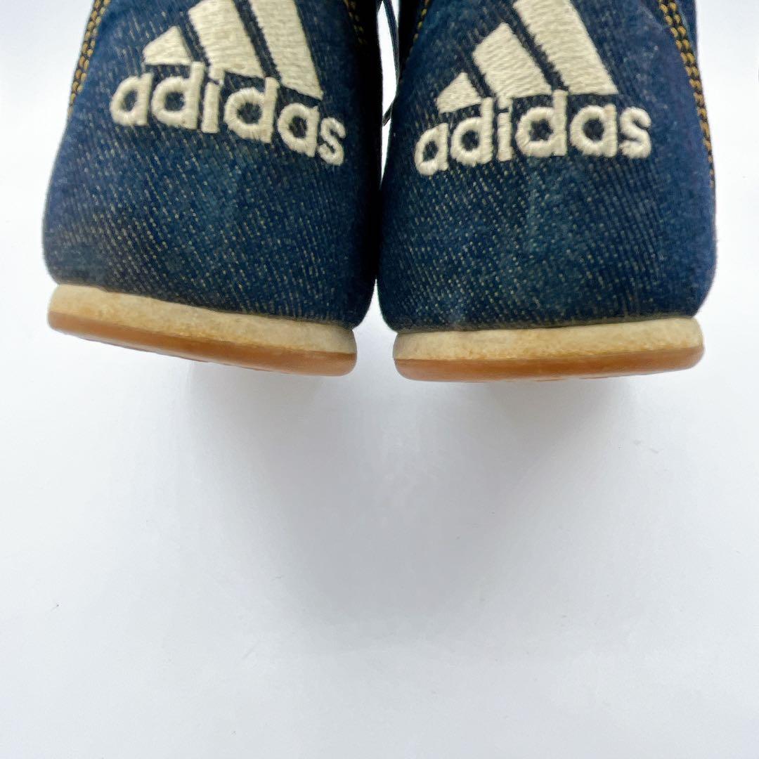 【レア】アディダス　デニムボクシングシューズ　24.5美品
