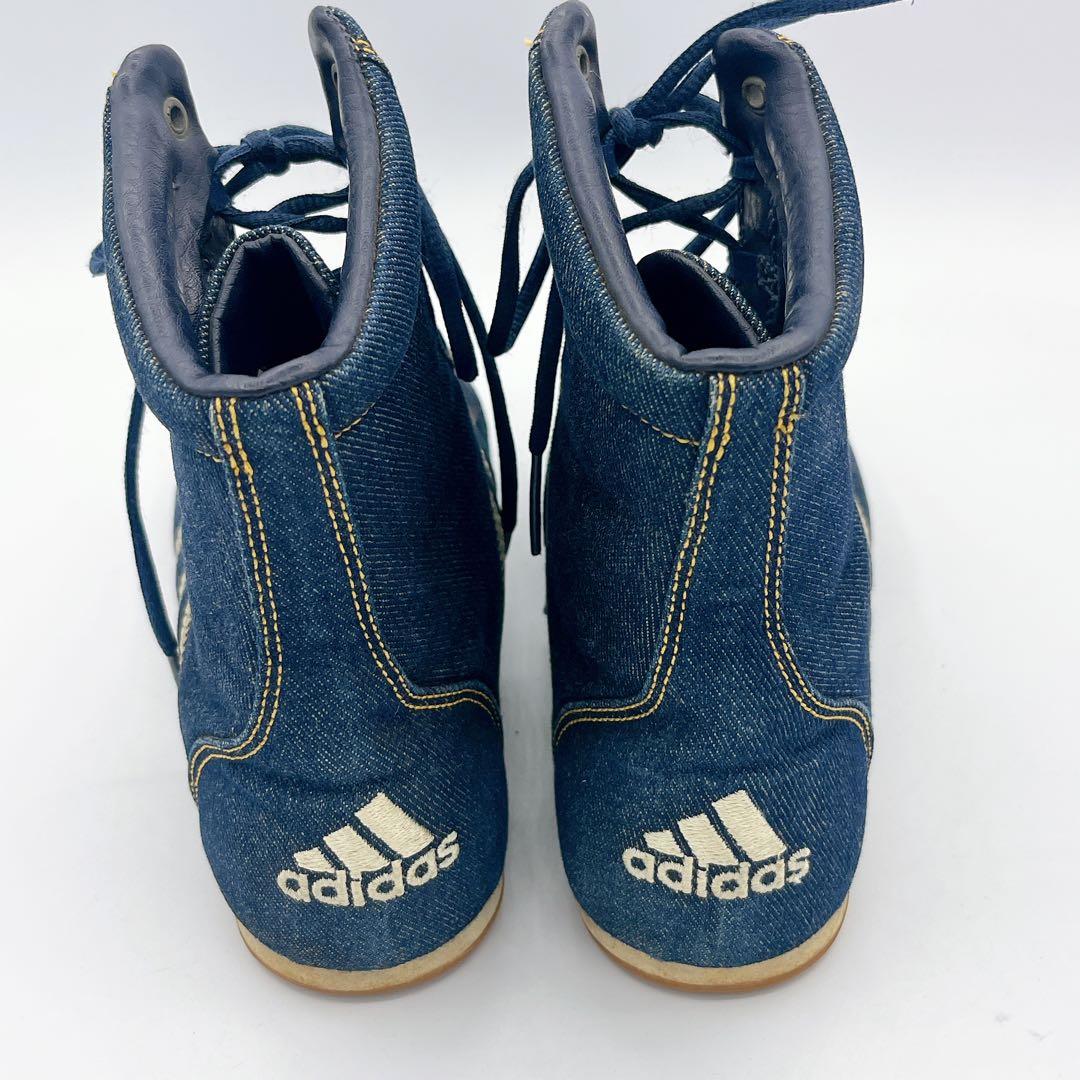 【レア】アディダス　デニムボクシングシューズ　24.5美品