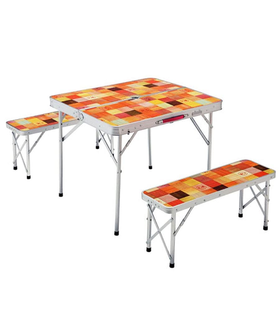テーブル・チェア・ハンモック Coleman NATURAL MOSAIC FAMILY LIVING SET