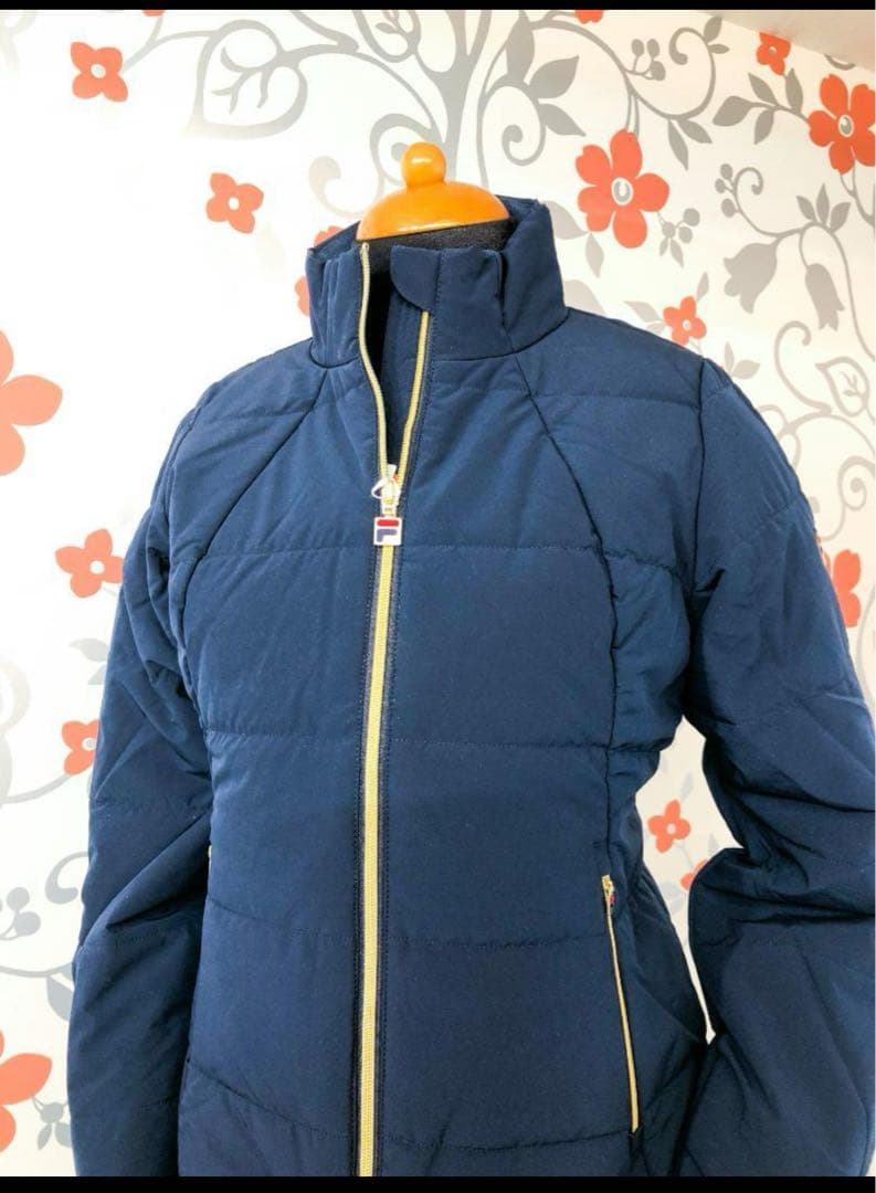 【新品】FILA ダウン ジャケット〈特典有〉フィラ テニスウェア 防寒 L