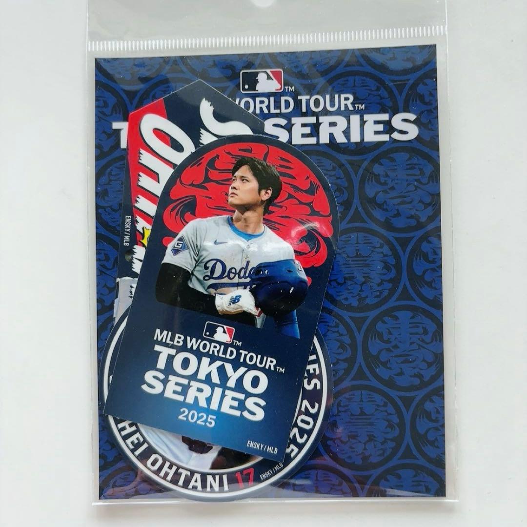 大谷翔平 2025年東京シリーズ タオル＆ステッカー６点セット