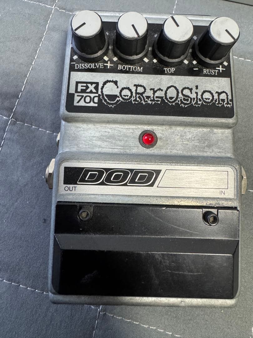 DOD fx70c Corrosion エフェクター　ケーブル付