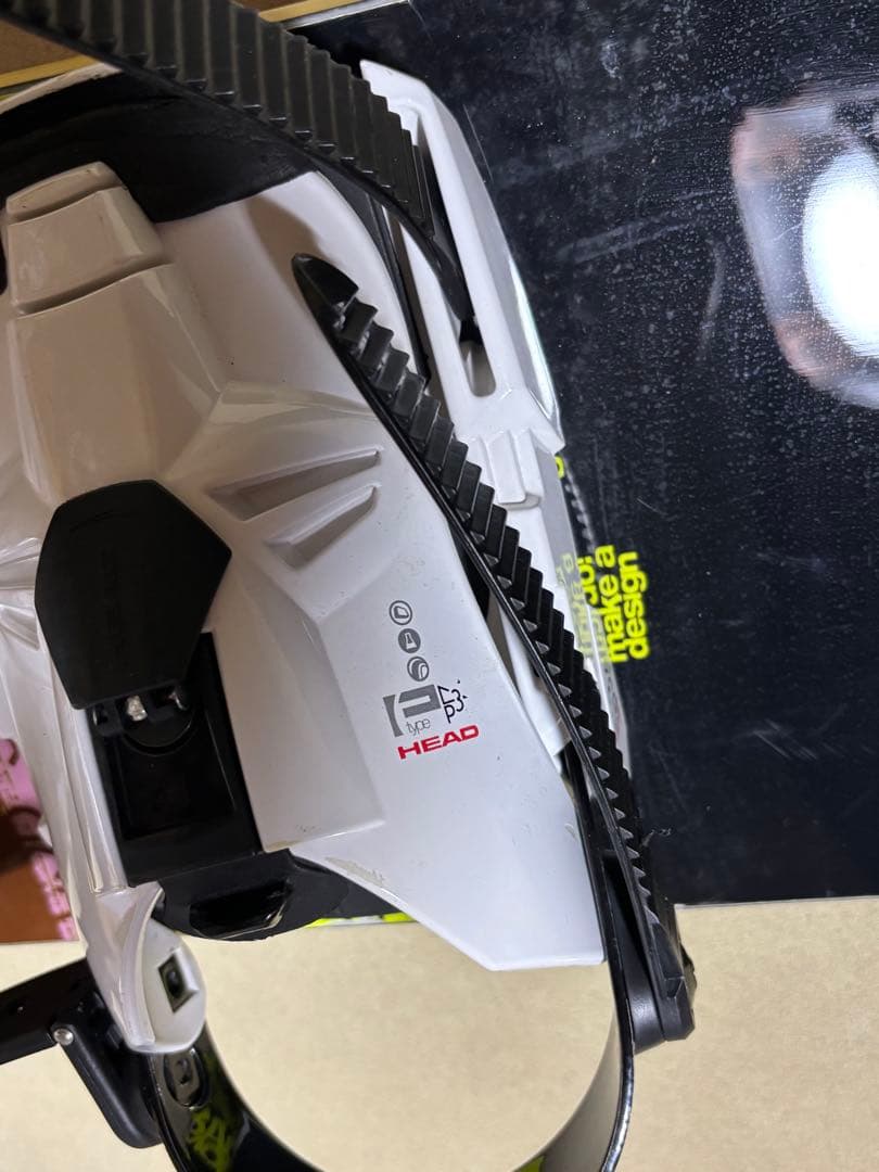 CSB スノーボード バインディング付き 約143cmケース付き