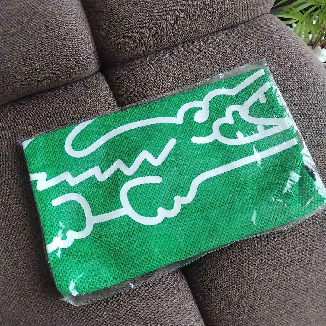 【非売品】LACOSTE　タオル付きゴルフボールギフトとメッシュ巾着袋のセット