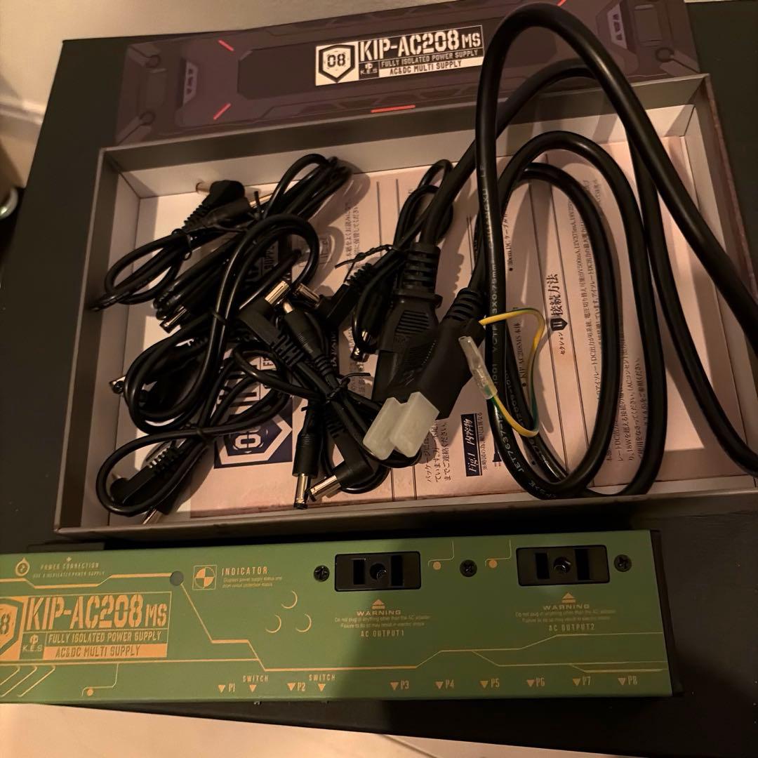 【ほぼ未使用】K.E.S KIP-AC208MS パワーサプライ【付属品完備】