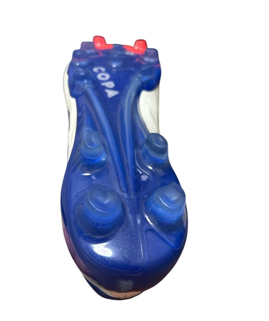 ［極美品］adidaコパピュア2エリートHGAG26.5 白青赤土.人工芝対応