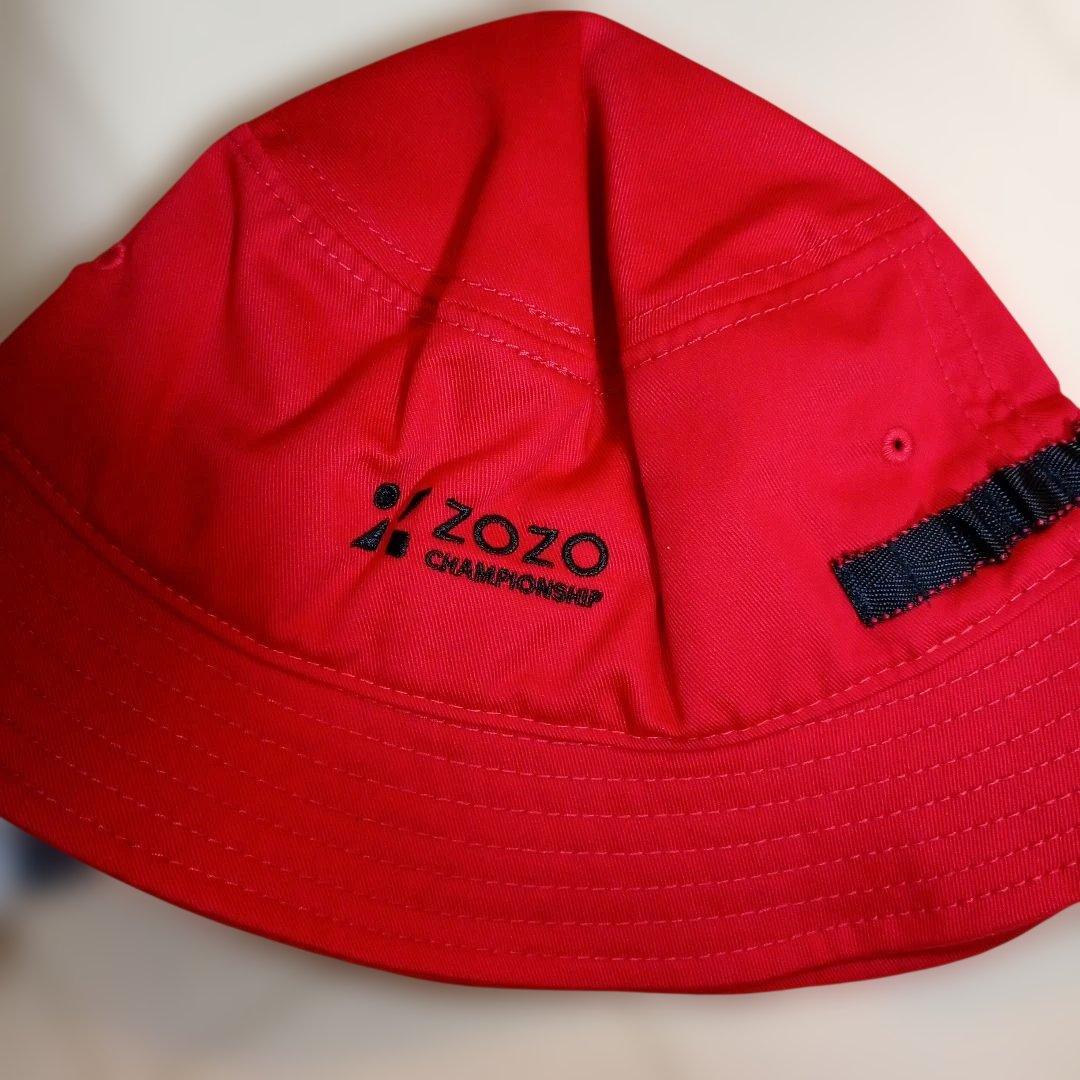 BRIEFING ZOZO CHAMPIONSHIP バケットハット レッド