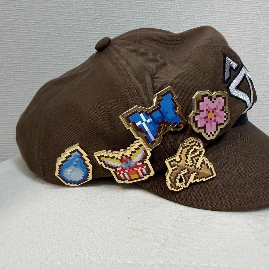【新品】不知火建設帽子 ピンバッジ全種セット 羽田エアポートガーデン ホロライブ