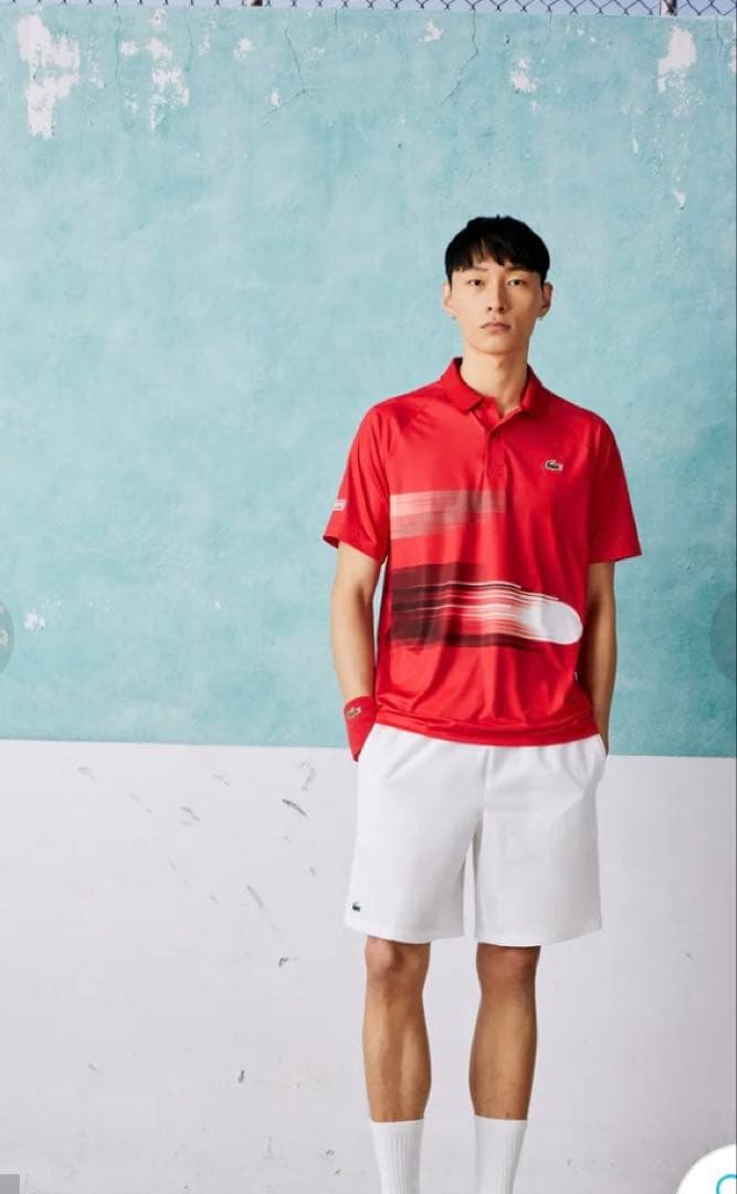 新品未使用　ラコステ　LACOSTE ポロシャツ　ジョコビッチモデル　Lサイズ
