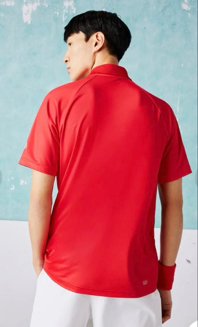 新品未使用　ラコステ　LACOSTE ポロシャツ　ジョコビッチモデル　Lサイズ