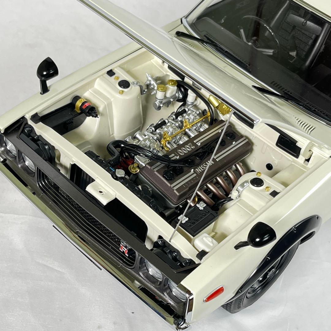 デアゴスティーニ スカイライン2000GTR KPGC110 ギミック、パーツ付
