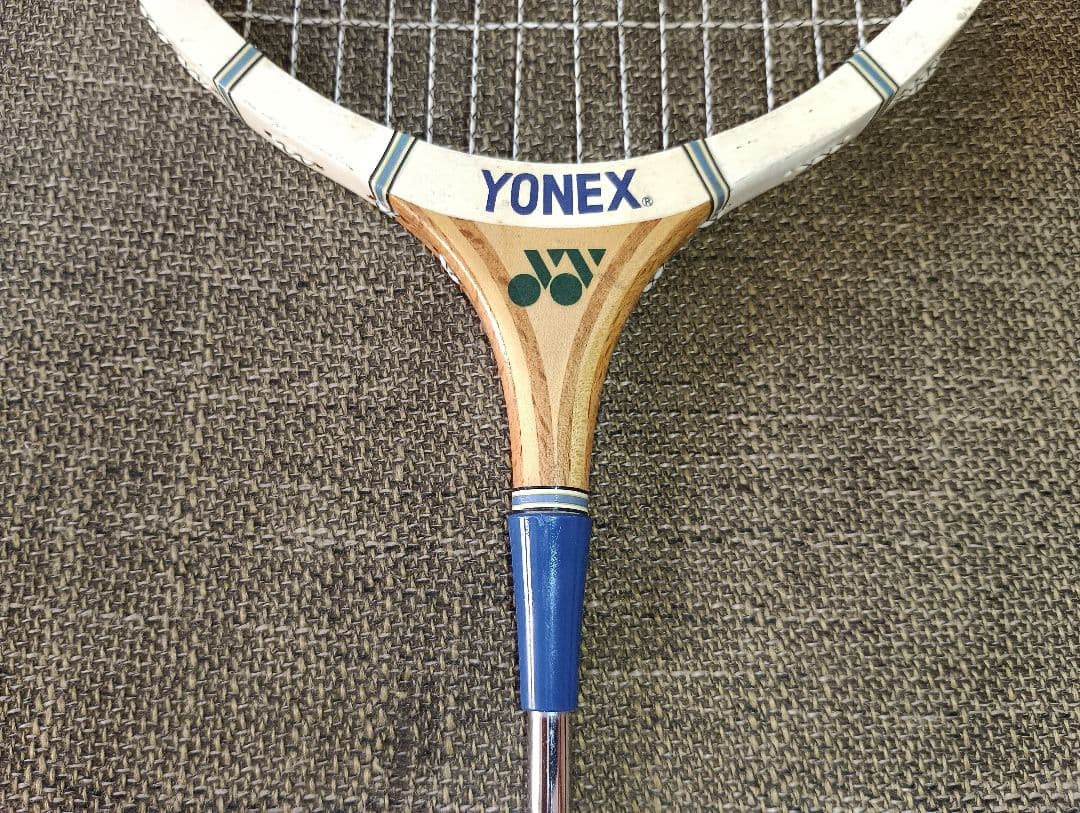YONEX 木製バドミントンラケットB-600 2本セット　★昭和レトロ当時物★