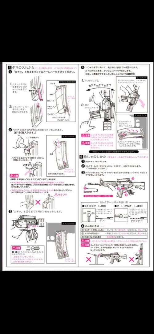 東京マルイ カスタム品　M4A1 CQB仕充電池付き　高性能ハイサイクル