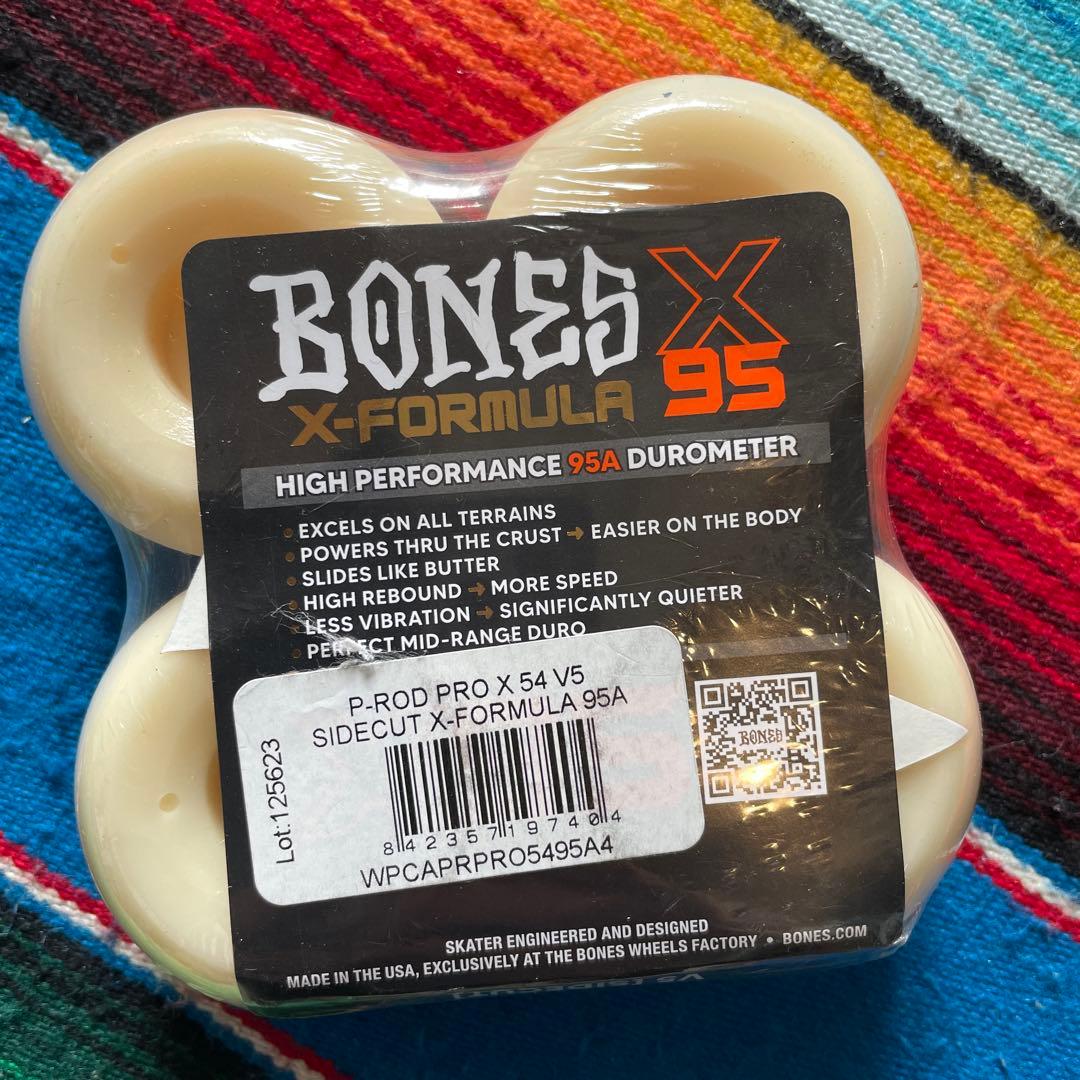 BONES P-ROD X-FORMULA 54mm95Aウィール定価9,130