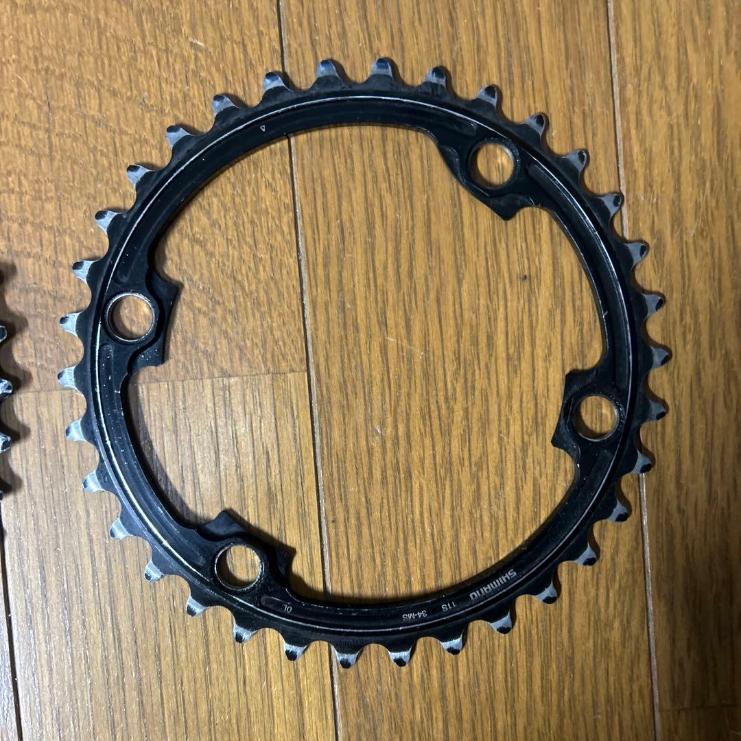 SHIMANO r9100 50/34 チェーンリング 値下げ交渉可