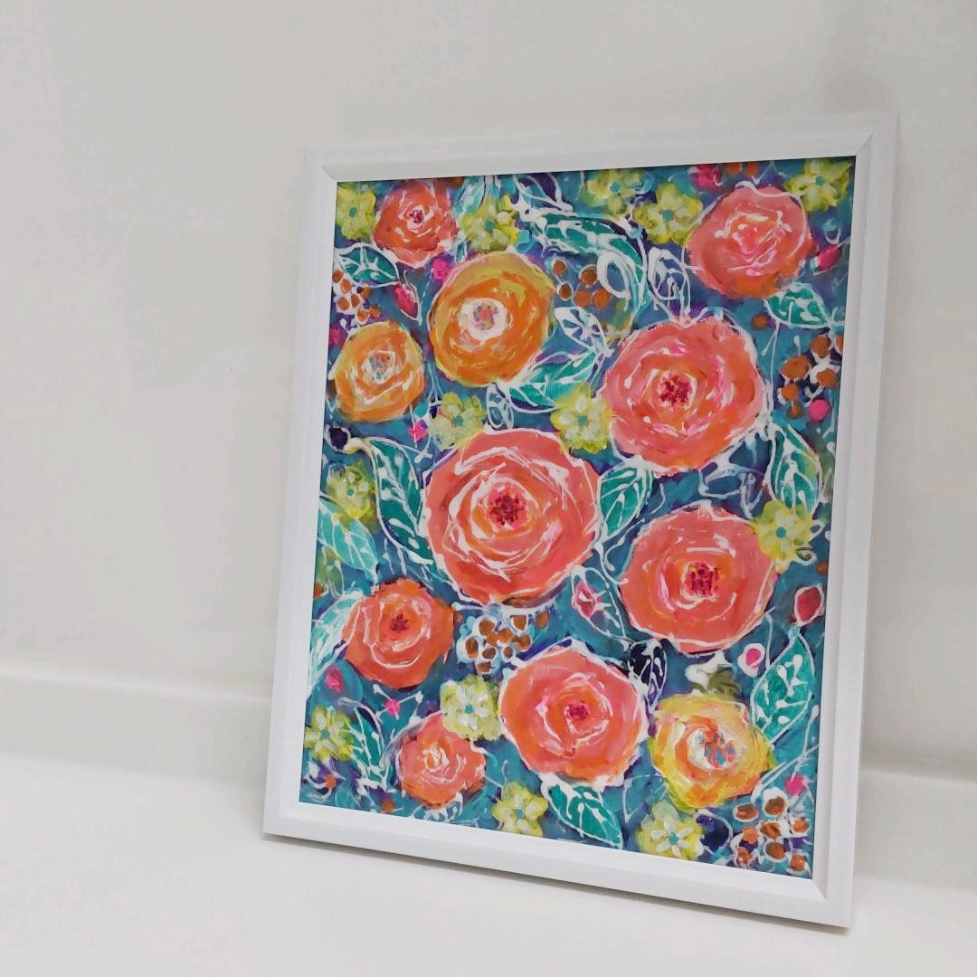 ☆抽象画、現代絵画、モダンアート、インテリア絵画、アクリル絵画