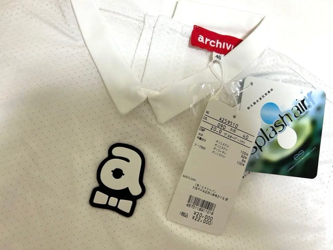 新品タグ付き　アルチビオ メッシュポロシャツ 40