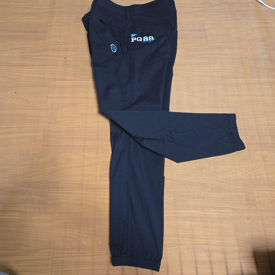 【美品】PG89 ゴルフ　ネイビー　スリムフィットパンツ　ジョガータイプ